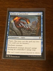 Magic the Gathering Conspiracy Take The Crown Bonds of Quicksilver - Picture 1 of 2