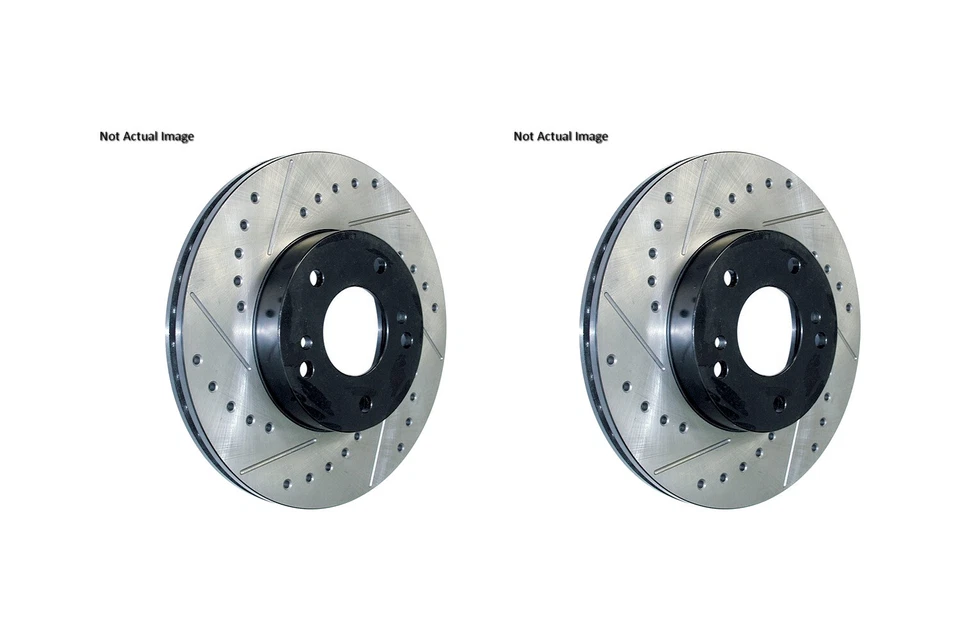 Rear PAIR Stoptech Disc Brake Rotor for 2000-2006 Lincoln LS (45227) - Image 1 of 2