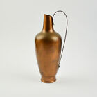 Vase Cuivre & en Laiton - Vintage - Cruche avec Anse - Copper & Laiton