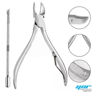 Toe Nail Clippers Cutters Fingernail Trimmer Nippers Set Heavy Duty Thick Nails - Picture 1 of 5