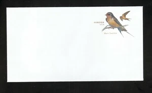 EE. UU.--#U696 Sobre estampado sin usar--Golondrina de granero 2017 - Imagen 1 de 1