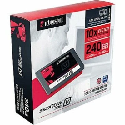 Kingston SSDNow V300 240GB Desktop SV300S3B7A/240G SSD Solid State Drive bundle - Image 1 of 2