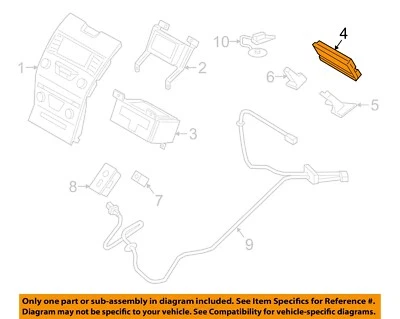 Ford OEM 08-21 Edge, panel de instrumentos de fusión sistema de sonido-módulo FR3Z14D212C Foto 1 de 2