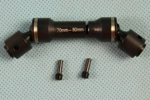 Eje de transmisión universal de acero GDS RACING para 1/10 rastreador y camión 1/14 1 pieza - Imagen 1 de 22
