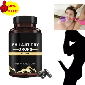 Pure Shilajit Dry Drop Cápsulas Promoven Resistencia, Almidón - ENVÍO GRATUITO ES - Imagen 1 de 6