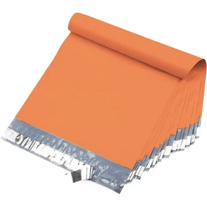 Yens 14.5X19 M7-500pcs POLY MAILERS SHIPPING ENVELOPES PLASTIC BAGS-Orange - Picture 1 of 3