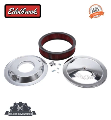 Limpiador de aire Edelbrock 1206 Pro-Flo | Autopieza de alta calidad, ajuste universal para M Foto 1 de 2
