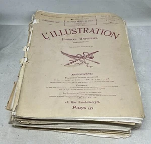 Lot d'Illustrations journal universel hebdomadaire de 1928 - Imagen 1 de 7