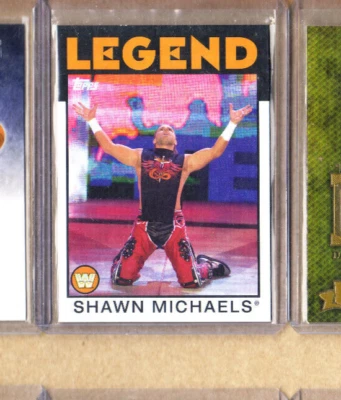 Shawn Michaels-2016 Topps Heritage Card-1986 Design-#104-WWE-Mint - Image 1 of 2