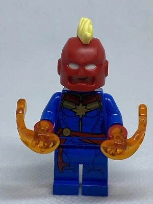Lego Captain Marvel Super Heroes Minifigure 76153 Avengers Helicarrier Energy - Image 1 of 4
