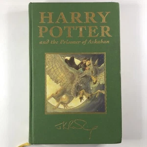 Harry Potter and the Prisoner of Azkaban J K Rowling Hardcover Deluxe Rare 1e10p - Picture 1 of 14