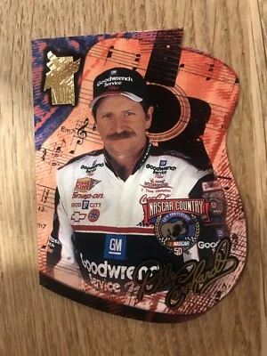 1998 Press Pass VIP Nascar Country Die Cut Dale Earnhardt #NC1 - Image 1 of 2