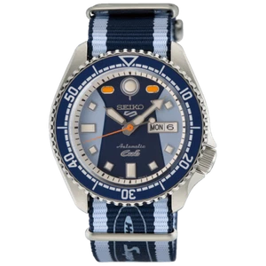 Seiko Sports 5 SRPK37K1 Nylon Honda Super Cub Limited Edition Men's Watch - Picture 1 of 8