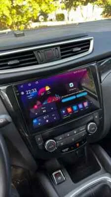 Rádio estéreo CarPlay Android 13.0 carro GPS para Nissan Rogue 2014 2015 2016 2017 - Imagem 1 de 4