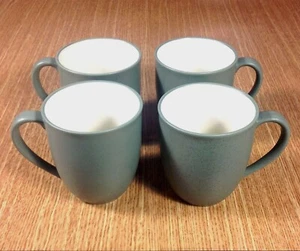 Tazas de café/cacao NORITAKE Colorwave VERDE 8485 (juego de 4) *ENVÍO RÁPIDO* *COMO NUEVAS* - Imagen 1 de 1