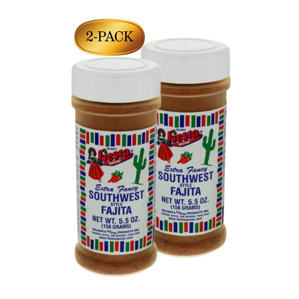 Condimento Fiesta Southwest Fajita 5,5 oz (paquete de 2) | Mezcla de especias Tex-Mex Foto 1 de 1