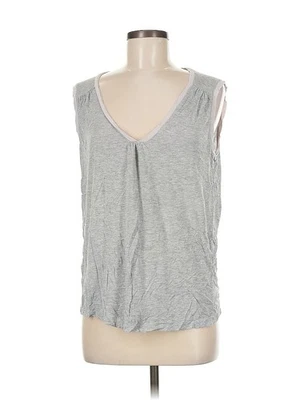 Camiseta sin mangas plateada Warner's para mujer M Foto 1 de 4