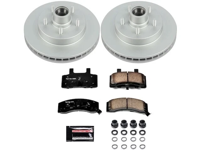 Kit de pastillas de freno delanteras y rotor para 98-00 Chevy GMC Tahoe Yukon tracción trasera CJ86C7 Foto 1 de 1