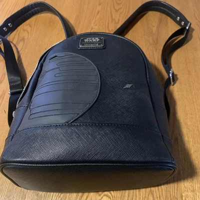 Mochila Loungefly Star Wars Estrella de la Muerte Mini Negra - Defecto Usado Foto 1 de 4