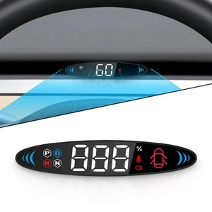1 Set For Tesla Model 3 Y 19-23 HUD Head Up Display LCD Display Speedometer New - Picture 1 of 12