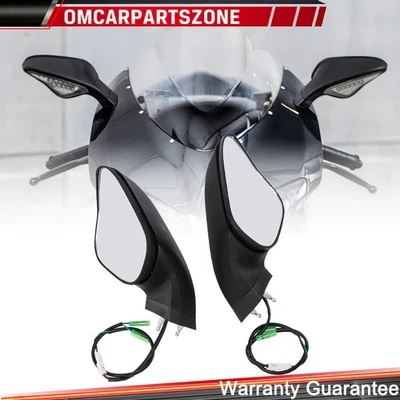 Espelho retrovisor lateral com luz de sinalização âmbar para Ducati 1098 1098S 1098R 2007-2009 - Imagem 1 de 4