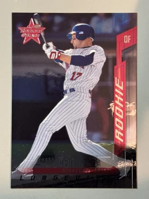 Dustan Mohr 2001 Leaf Rookies Stars Silver Longevity /25 SP Minnesota Twins #250 - Image 1 of 2