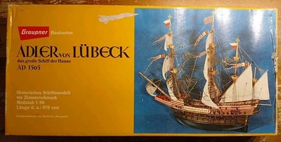 Graupner 2111 Adler von Lübeck Baukasten Rarität Neu/OVP - Bild 1 von 4