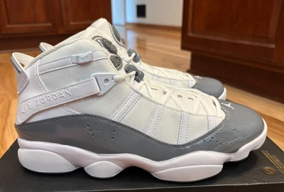 Nike Jordan 6 Rings White Cool Grey 322992 121 Men's Size 11.5 - Image 1 of 4