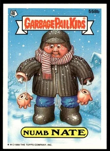 Garbage Pail Kids Topps Series 14 #558b Numb Nate - Picture 1 of 2