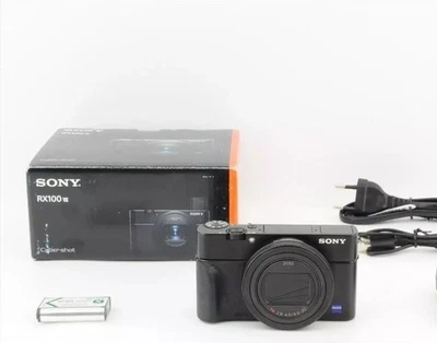 Sony Cyber-shot DSC-RX100 VII Digitalkamera neuwertig + Zeiss Objektiv + Zubehör - Image 1 of 4