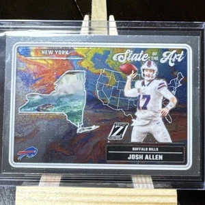 Josh Allen 2024 Panini Zenith Estado del Arte Buffalo Bills Fútbol de Nueva York - Imagen 1 de 6