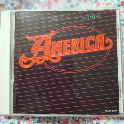 Japan Edit America In Concert Live CD Obi 10 titres Rock Pop Folk Used - Photo 1/4