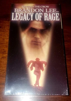 Legacy of Rage VHS NEW Brandon Lee Michael Wong Bolo Yeung Tai Seng English Subs - Image 1 of 4