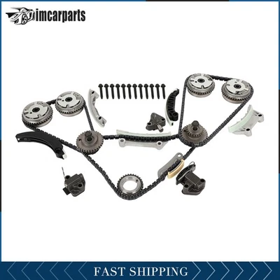 Timing Chain Kit & VVT Gears for 07-22 Buick Enclave Chevy Traverse GMC 3.6 3.0L - Image 1 of 4