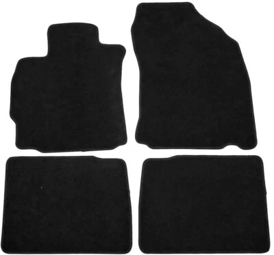 Alfombrillas negras F&R montaje de fábrica 4 piezas OE para 11-16 Scion TC Foto 1 de 4