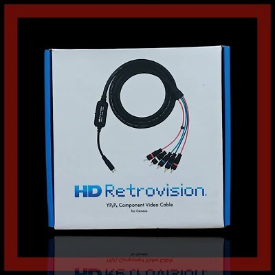HD RETROVISION Sega Genesis Component YPbPr video cable - Image 1 of 3