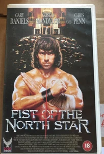 Fist Of The North Star (Rare 1995 VHS Big Box Ex Rental) Live Action Manga - Imagen 1 de 3