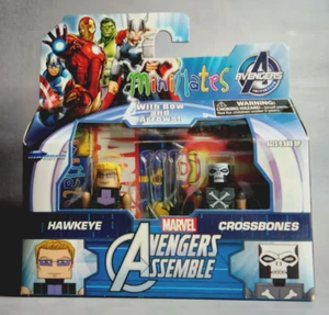 AVENGERS ASSEMBLE ~ Marvel Minimates / HAWKEYE & CROSSBONES - Picture 1 of 2