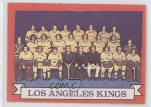1973-74 O-Pee-Chee Light Back Los Angeles Kings Team #98
