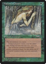 Nature's Chosen Alliances HEAVILY PLD Green Uncommon MAGIC MTG CARD ABUGames