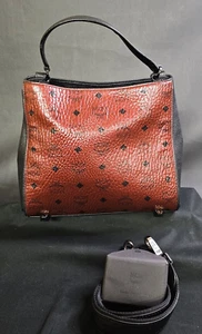 MCM MWS8SFO17TL001 VISETOS CORINA Medium Metallic Schultertasche Neu ohne Etikett siehe Fotos - Bild 1 von 11