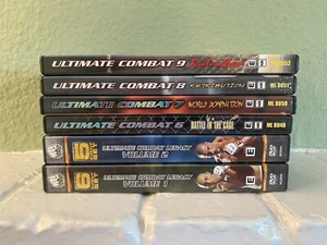6x Ultimate Combat DVD Lot (Every Event, UK, MMA, UFC, PRIDE FC) - Picture 1 of 7