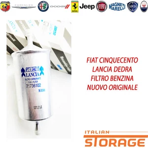 FIAT CINQUECENTO LANCIA DEDRA FILTRO BENZINA NUOVO ORIGINALE 71736102 7680997 - Imagen 1 de 1