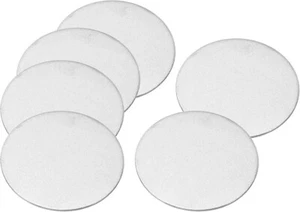 40 mm Stahlscheibe 40 Stück rund Metall Stanzrohlinge Etiketten Kreis Edelstahl #1 - Bild 1 von 3