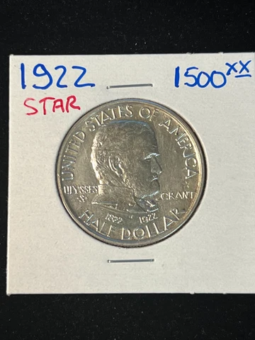1922 ULYSSES S. GRANT COMMEMORATIVE HALF DOLLAR Cover