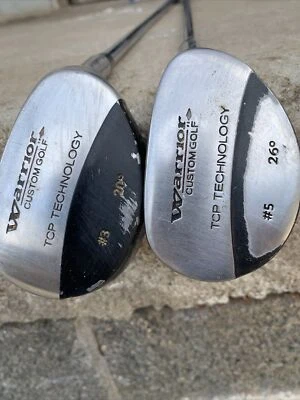 Warrior Custom Golf TCP Technology Hybrid 20 Degree 3 And 26 Degree Stiff Steel - Image 1 of 4
