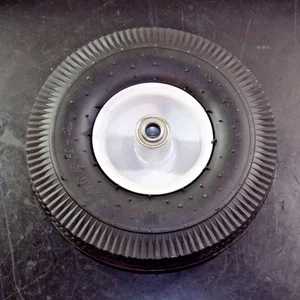 Albion Pneumatic Wheel 10" Light-Medium Duty Sawtooth Tread SO1062710G - Imagen 1 de 6
