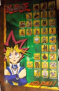 ORIGINAL 1996 SCORPIO YU-GI-OH LETS DUEL POSTER 22X34 NEU FACTORY SEALED NIP - Bild 1 von 1