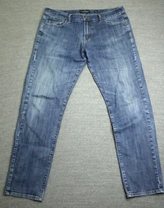 Pantalón de mezclilla elástico azul Lucky Brand 221 recto para hombre 38x34 (38x33 real) - Imagen 1 de 17