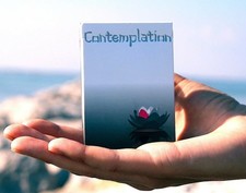 Contemplation deck sigillato mazzo di carte jack nobile magia white black flower